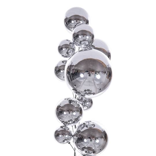 Vickerman 6Ft Ball Branch Garland in Silver | 6 ft | Michaels®